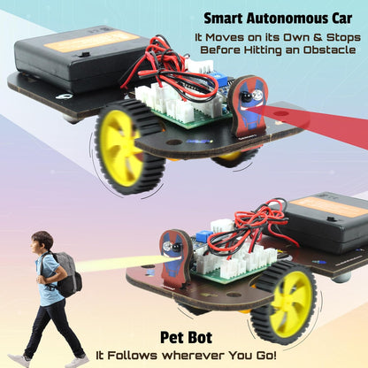 Butterfly EduFields 5in1 STEM Robotics kit | Robot Toys for Kids Ages 8 9 10 11 12 Years Old Boys