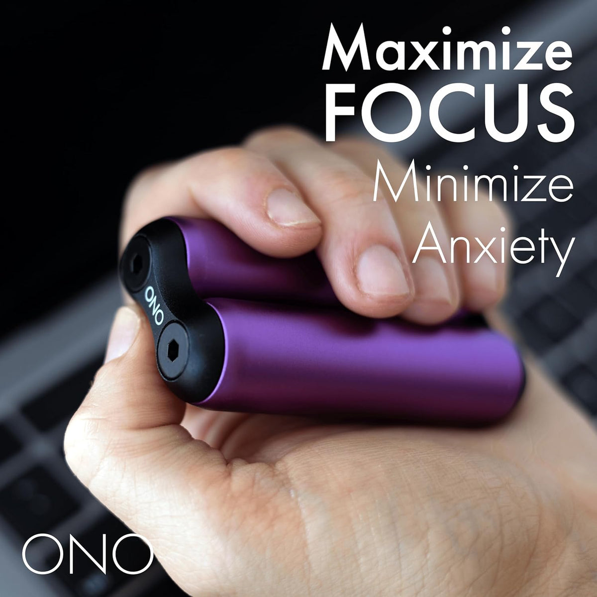 ONO Roller - Handheld Fidget Toy for Adults | Help Relieve Stress, Anxiety, Tension | Promotes