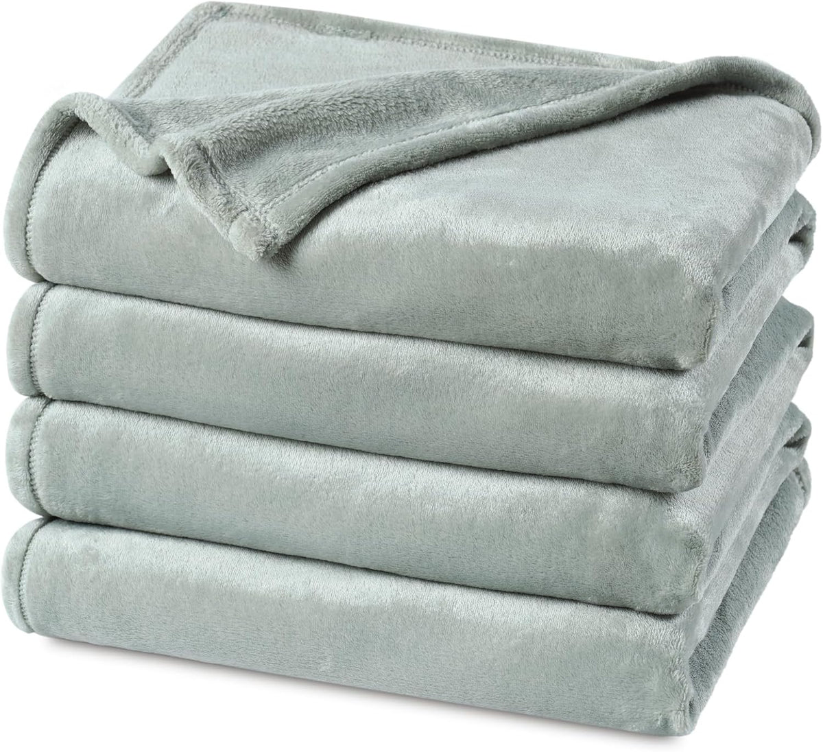 PHF Ultra Soft Fleece Blanket Twin Size, No Shed No Pilling Luxury Plush Cozy 300GSM Lightweight