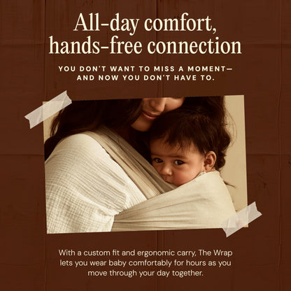 Solly Baby Wrap, Buttery-Soft Baby Carrier Newborn to Toddler 8-25 Lbs., Lightweight & Hands-Free