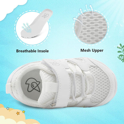 LeIsfIt Baby Shoes Boys Girls First Walking Shoes Non-Slip Toddler Breathable Sneakers Infant