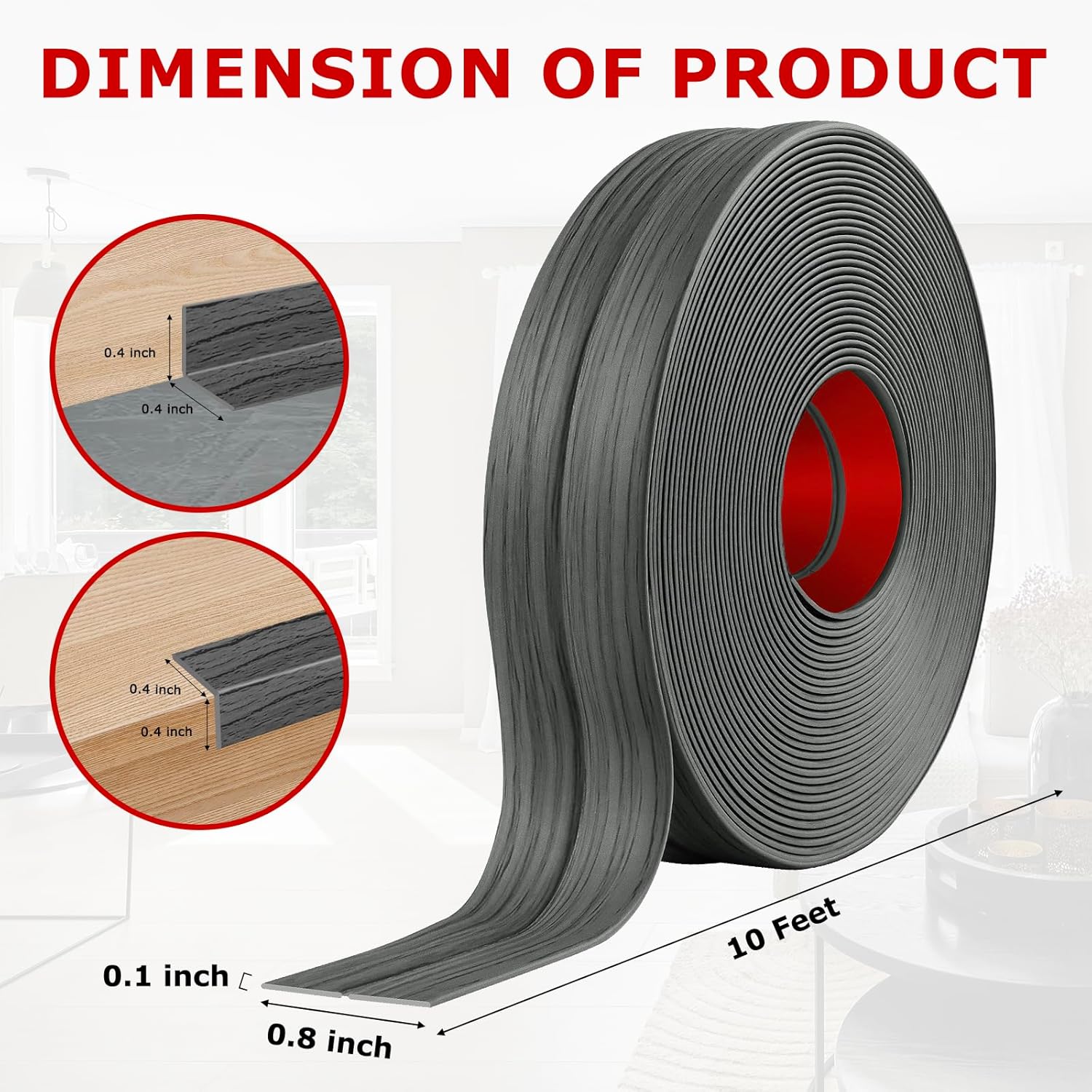 Flexible Wall Corner Protector Moulding Trim Peel and Stick Wall Corner Guards Edge Protector Self