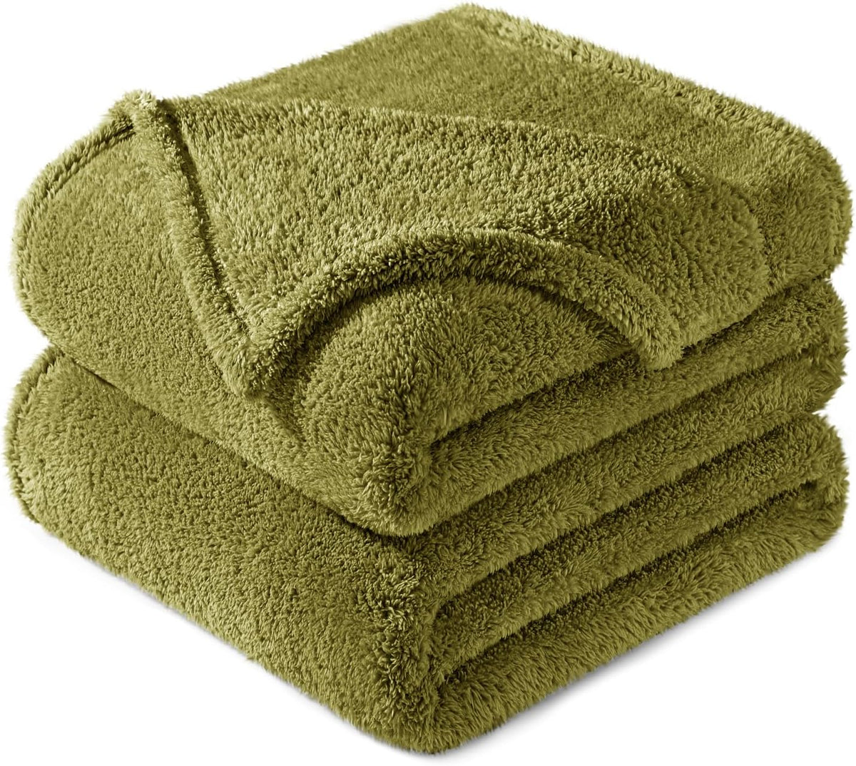 Exclusivo Mezcla Queen Size Flannel Fleece Blanket, Super Soft Velvet Plush Bed Blanket, Fuzzy Cozy
