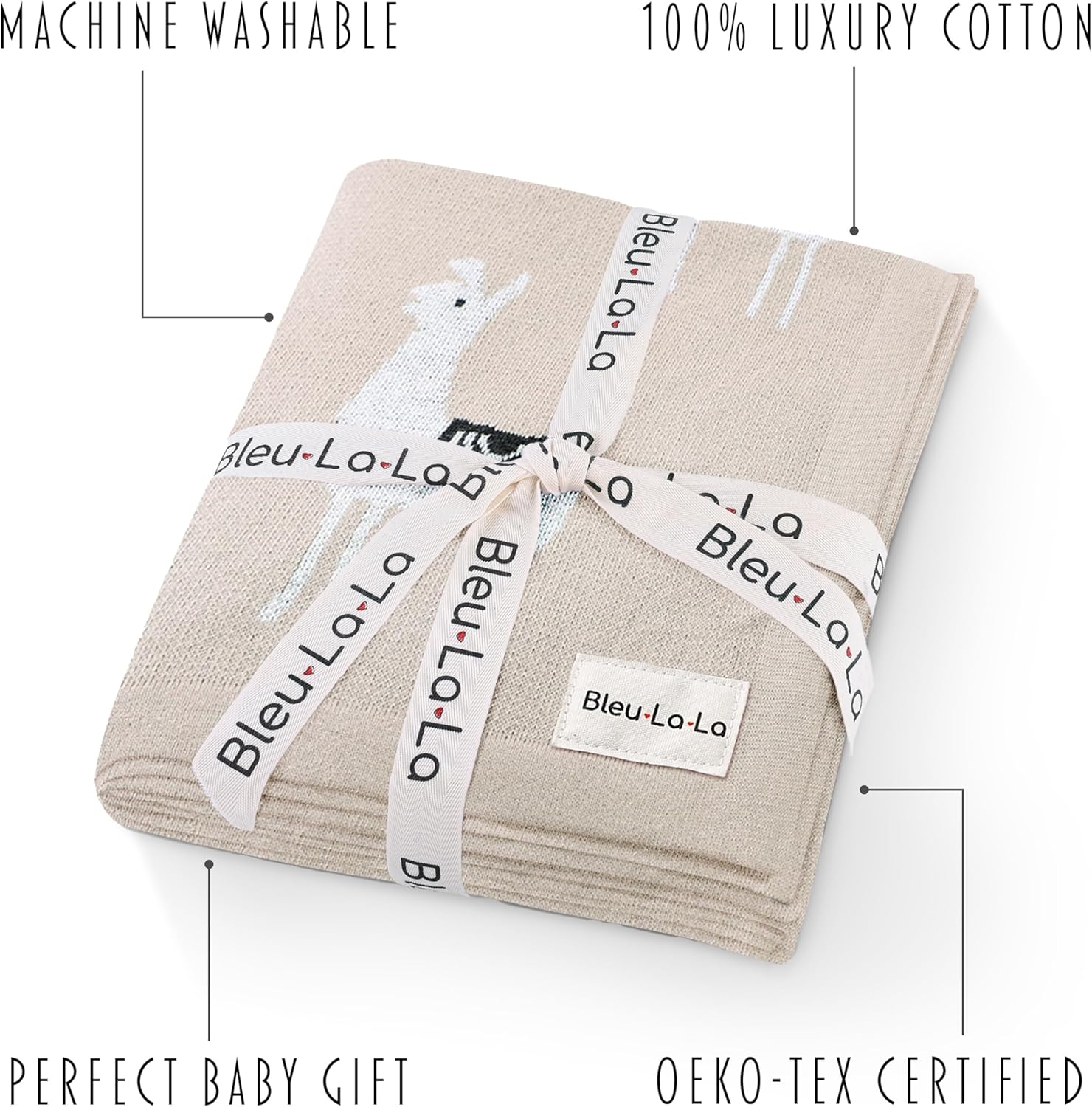Unisex Cozy Receiving Swaddle Cuddle Stroller Crib Stroller 100% Fine Loomed Cotton Blanket - Quilt