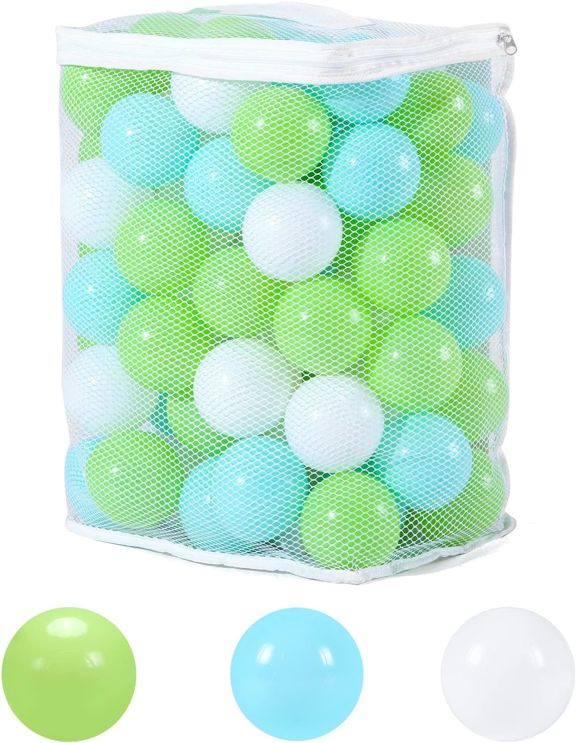 GOGOSO Ball Pit Balls for Toddlers, Green Balls for Ball Pool Birhtday Party Girls Kids with