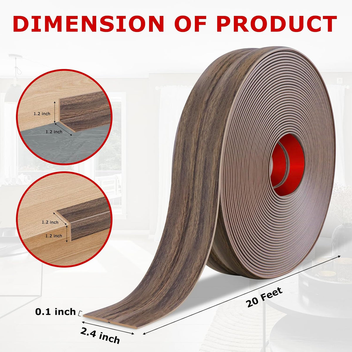 Flexible Wall Corner Protector Moulding Trim Peel and Stick Wall Corner Guards Edge Protector Self