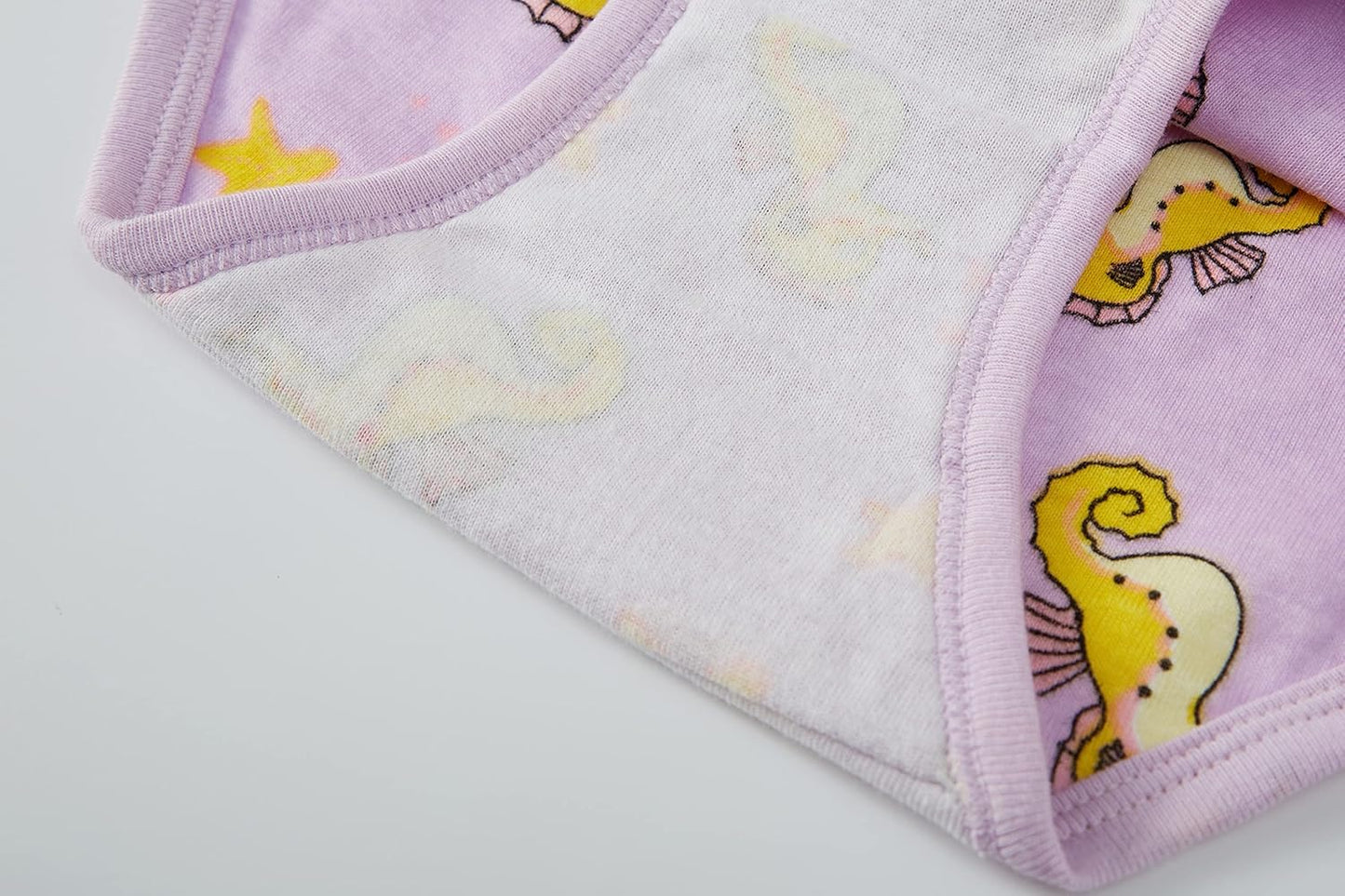 Cadidi Dinos Little Girls' Soft Cotton Underwear Kids Cool Breathable Comfort Panty Briefs Toddler