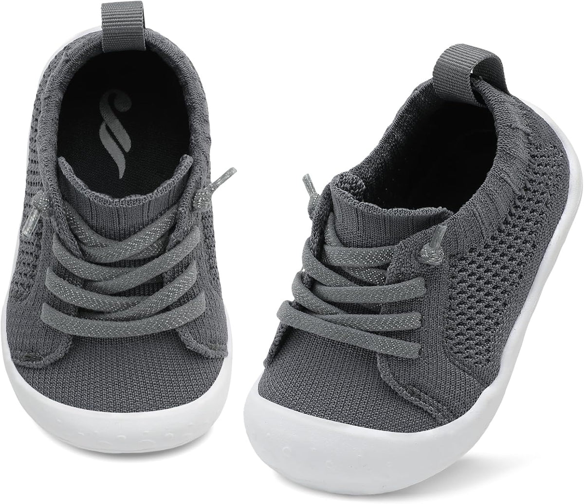 JIASUQI Baby Shoes for Toddler Boys Girls Sneakers Slip on Walking Shoes for Babies