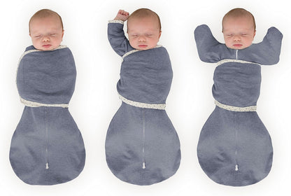 SwaddleDesigns 6-Way Omni Swaddle Sack Arms Up Swaddle for Newborn, More Options to Calm Startle