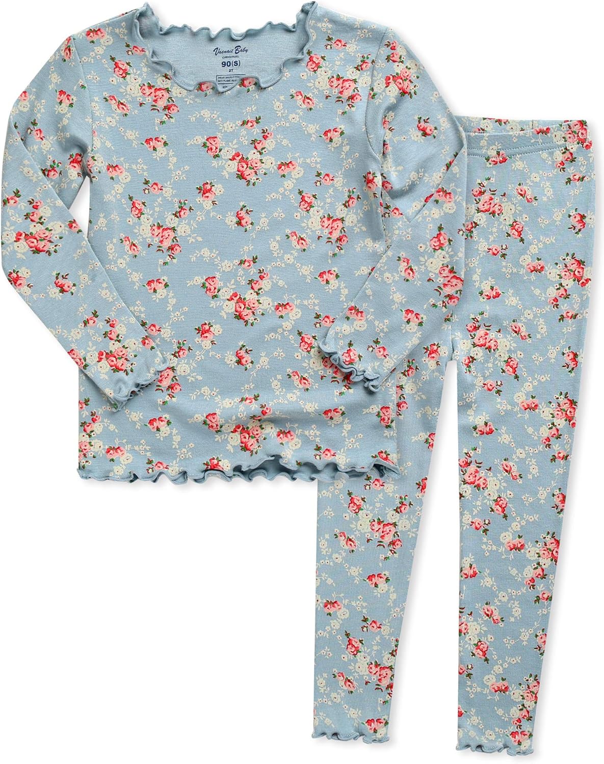VAENAIT BABY 6M-12Y Kids Unisex Girls & Boys Soft Comfy Modal Tencel Sleepwear Pajamas 2pcs or 4pcs