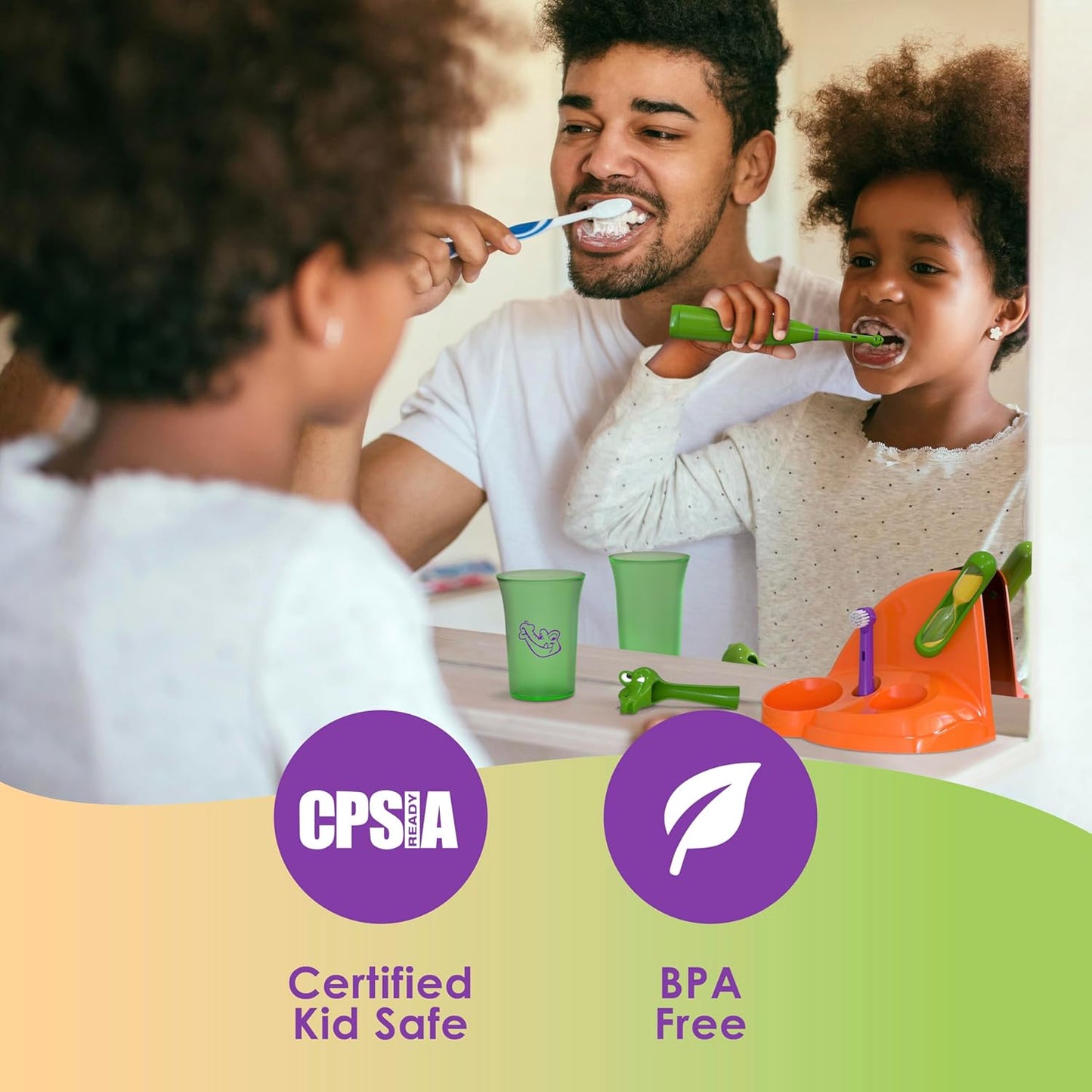 Brusheez Kids’ Electric Toothbrush Set - Safe & Effective for Ages 3+ - Parent Tested & Approved
