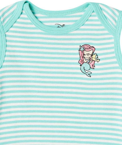 Amazon Essentials Disney | Star Wars | Princess Baby Girls' Sleeveless Bodysuits, Pack of 6