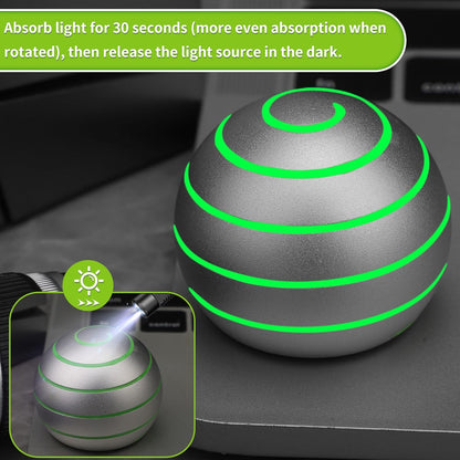 Kinetic Desk Spinning Toy, Full Body Optical Illusion Fidget Spinner Toy, Kinetic Desktop Toy