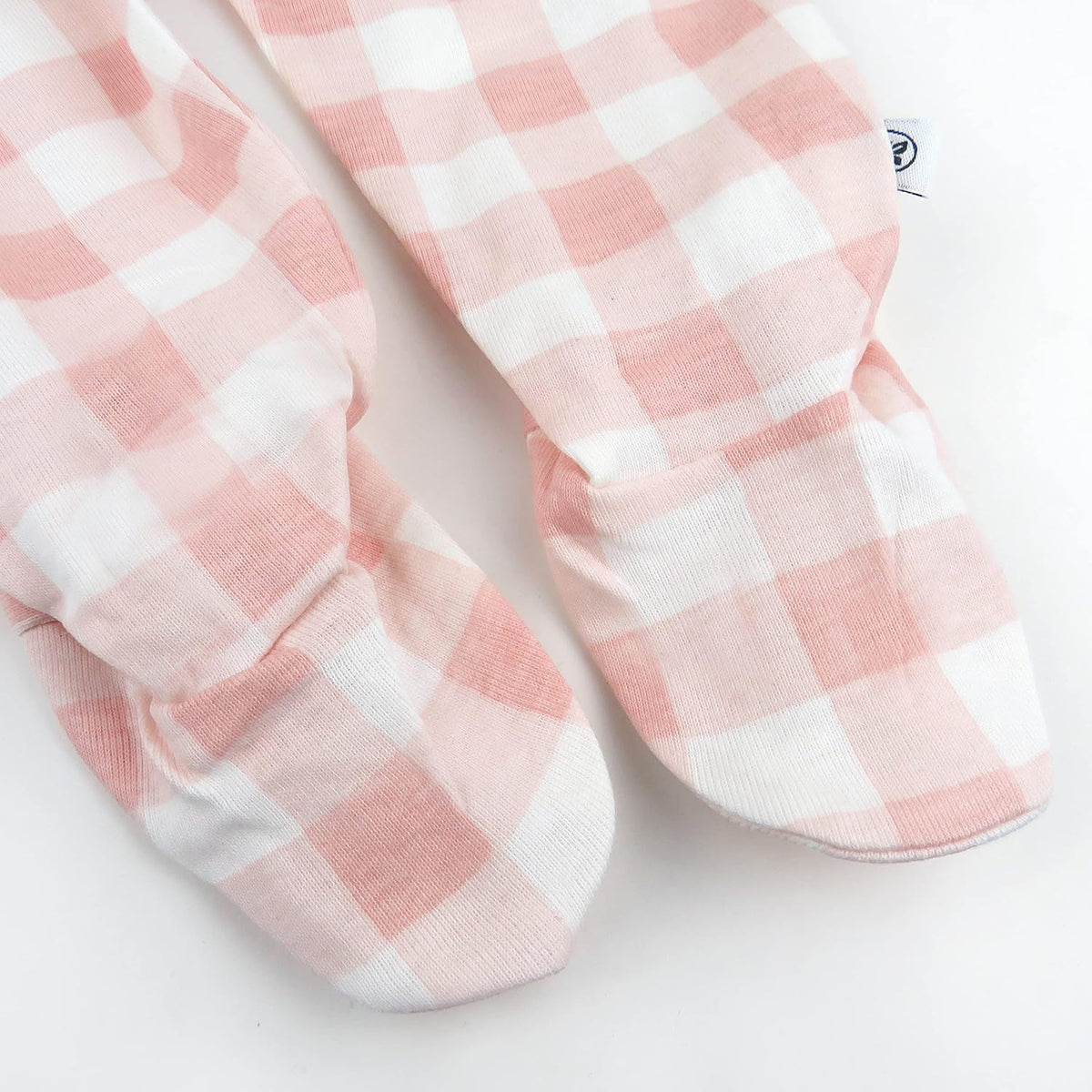 HonestBaby 3-pack Footed Pants Roomy Fit Pull on Bottoms 100% Organic Cotton for Infant Baby Boys