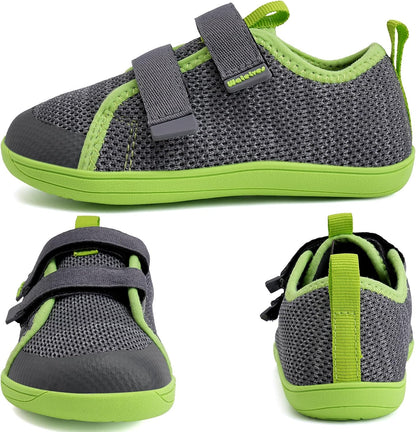 WateLves Toddler Little Kids Wide Barefoot Shoes The First Walking Shoes Girls Boys Breathable Zero