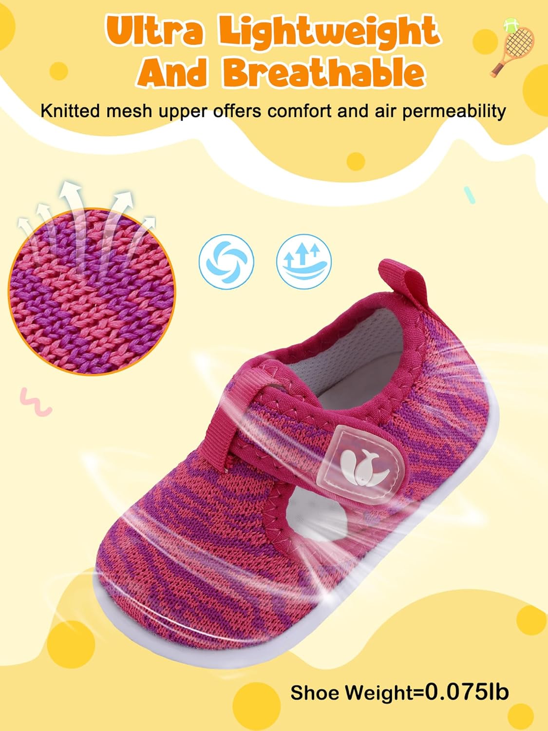 FEETCITY Barefoot Baby Shoes Girls Boys Walking Shoes Infant Sneakers Lightweight Flexible Newborn