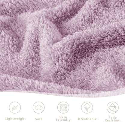 Exclusivo Mezcla Fleece Blanket for Couch, Soft and Cozy King Blankets for Women Men Girls Kids