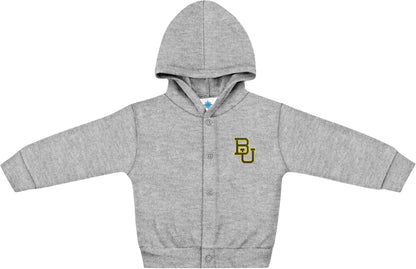 Creative Knitwear College Baby Snap Hooded Jacket - Team Logo, Multiple Colors, for Boys & Girls