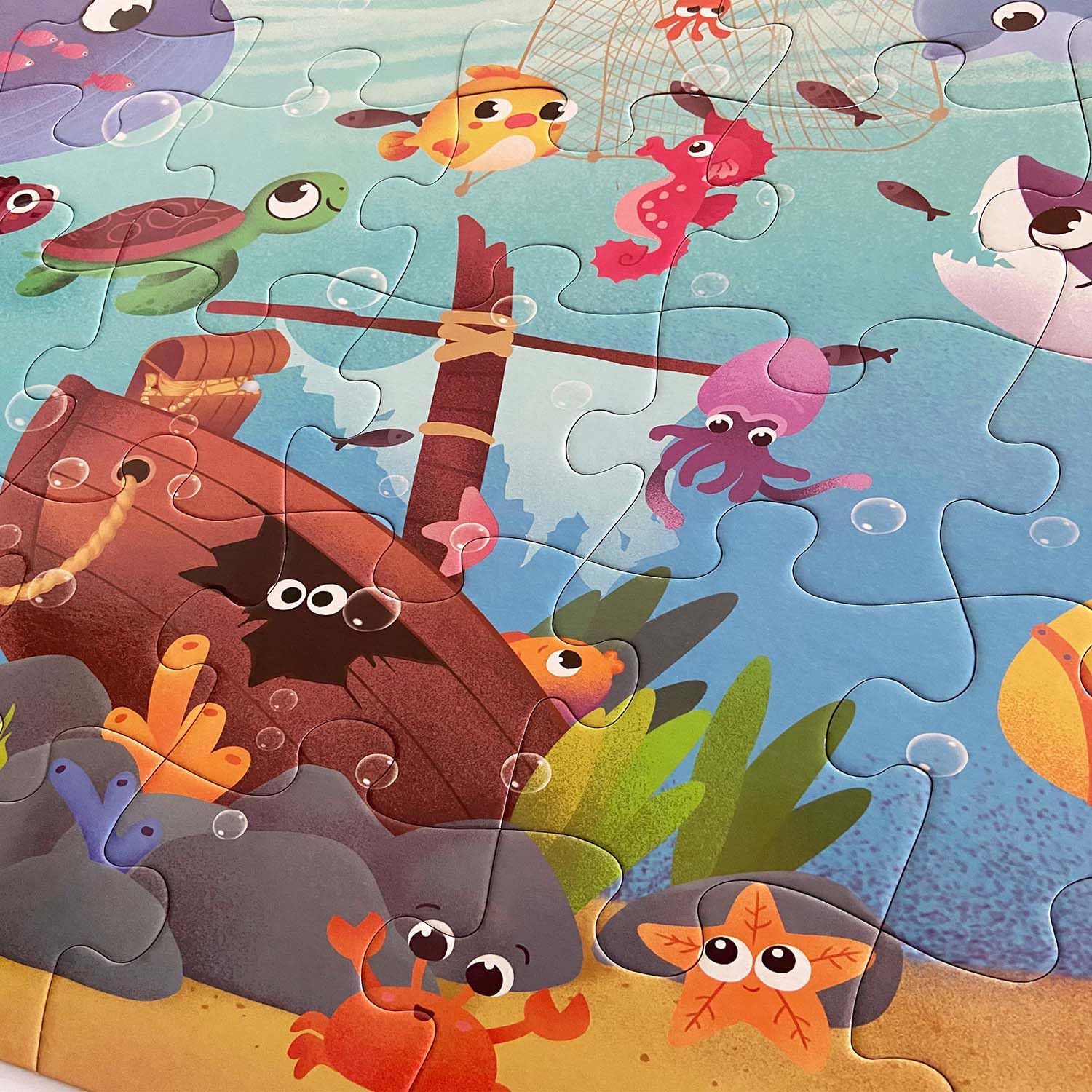 Jumbo Floor Puzzle for Kids, Large Jigsaw Puzzles 35 Piece for Kids Ages 3-5,Preschool Learning &