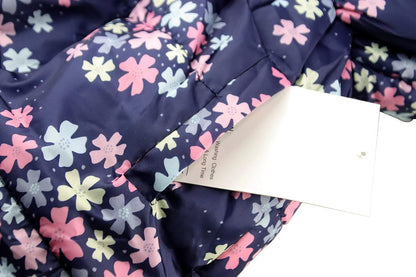 Miss Bei Girl's Winter Coat Jacket Hooded Kids Toddler Flower Print Parka Outwear Warm Cotton