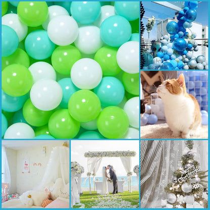 GOGOSO Ball Pit Balls for Toddlers, Green Balls for Ball Pool Birhtday Party Girls Kids with