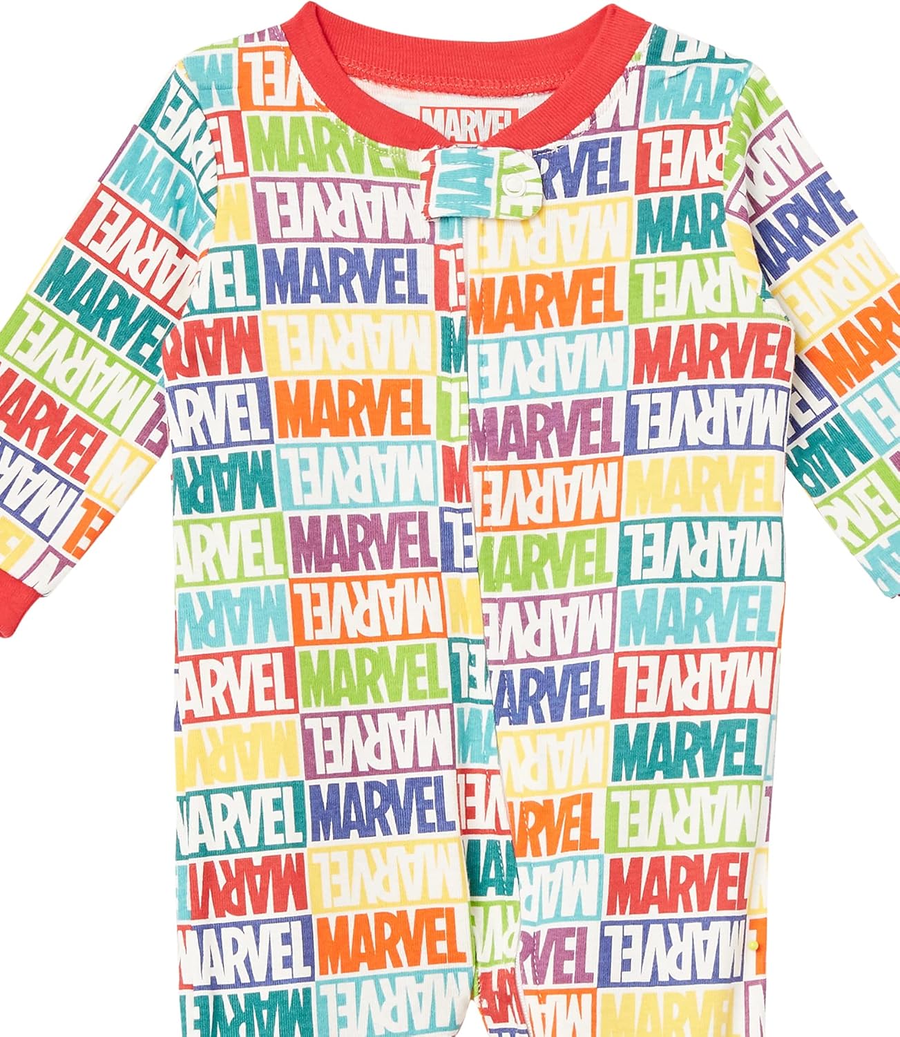 Amazon Essentials Disney | Marvel | Star Wars Unisex Babies' and Toddlers' Snug-Fit Cotton Footed