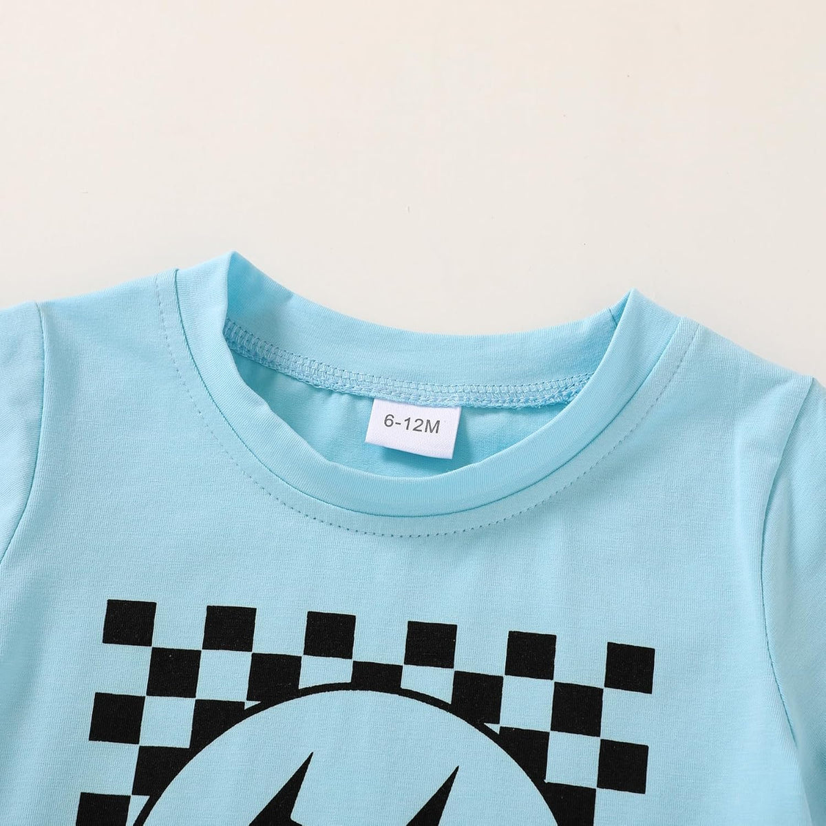 Happy Town Toddler Clothes Baby Boy Girl Smiley Face Shirt Short Sleeve T-Shirt Tee Summer Tops