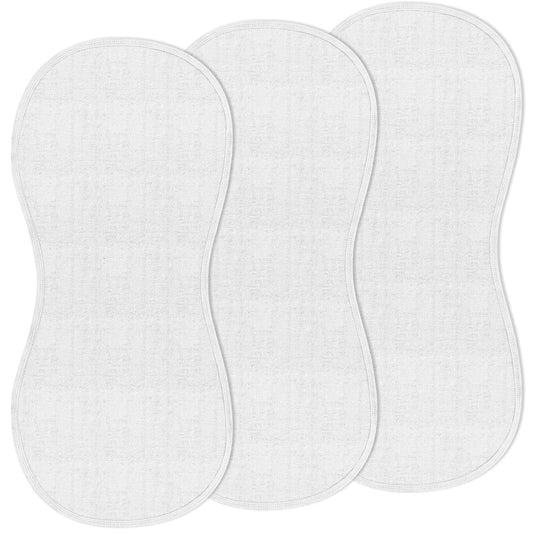 3 Pcs Changing Pad Liners Fits in Peanut Shape Changing Pad Waterproof Diaper Mats Organic Cotton