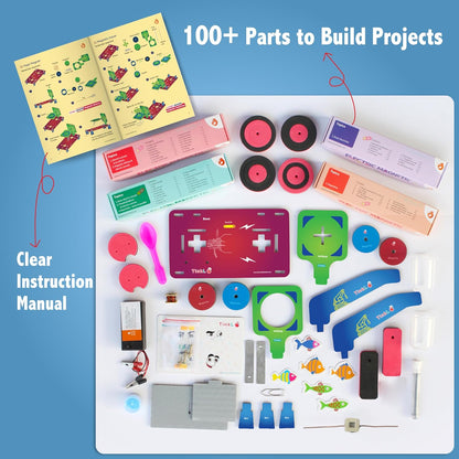 Butterfly EduFields 30in1 STEM Kits for Kids Age 8-10-12 | STEM Toys for Ages 8-13 | Electricity &