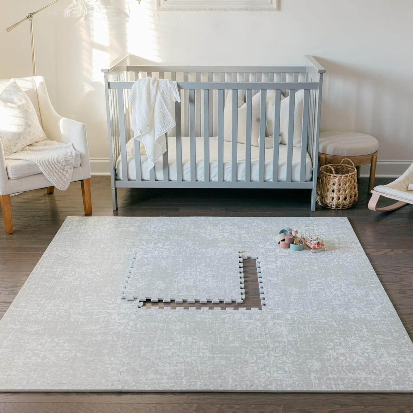 Baby Play Mats for Floor - Eden (6x6ft) - Premium EVA Foam Play Mat for Babies & Toddlers - Perfect