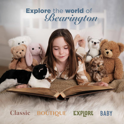 Bearington Baby Lil’ Speedster - 5.5 Inch Sloth Plush Stuffed Animal Soft Ring Rattle, Sloth Baby