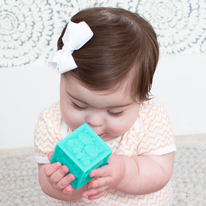 Infantino Squeeze and Stack Block Set, Soft Blocks, 6+ Months