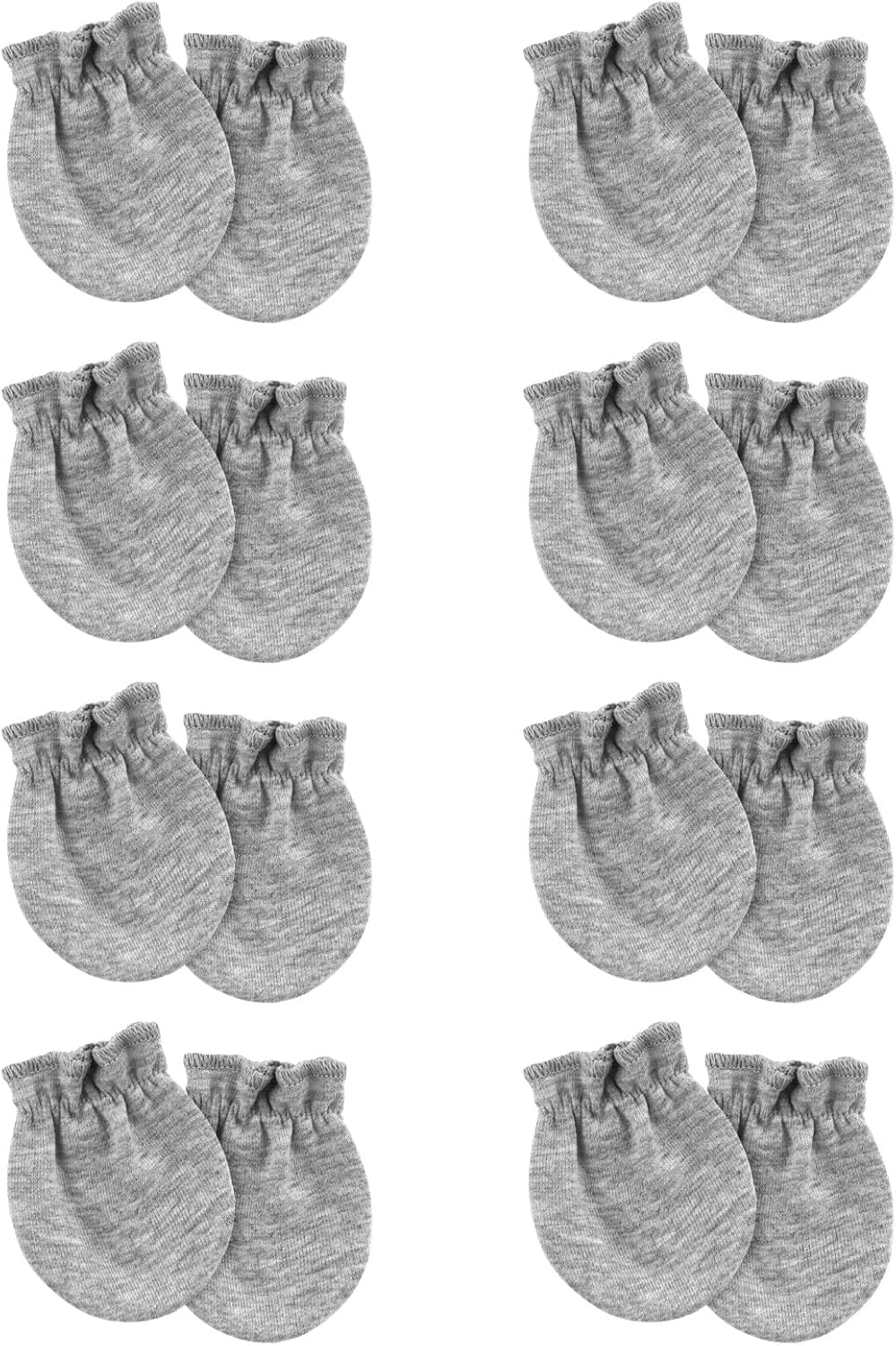 Newborn Baby Mittens No Scratch Cotton Elastic Wrist Gloves Infant Toddler Mittens for Baby Boy