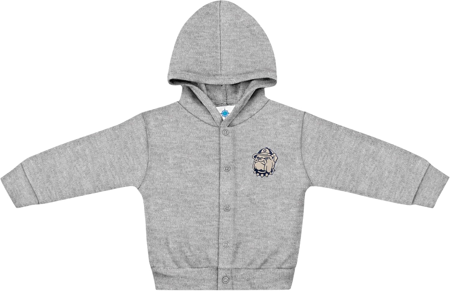 Creative Knitwear College Baby Snap Hooded Jacket - Team Logo, Multiple Colors, for Boys & Girls