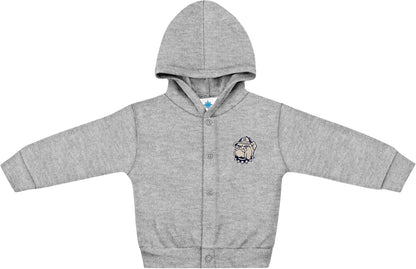 Creative Knitwear College Baby Snap Hooded Jacket - Team Logo, Multiple Colors, for Boys & Girls