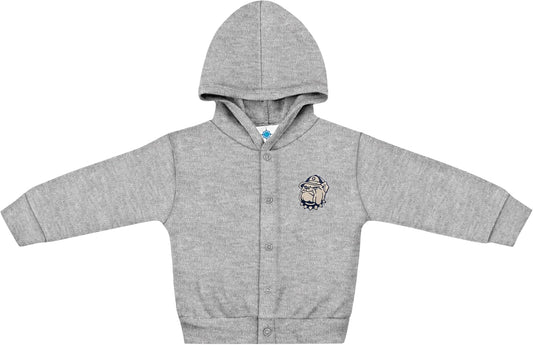 Creative Knitwear College Baby Snap Hooded Jacket - Team Logo, Multiple Colors, for Boys & Girls