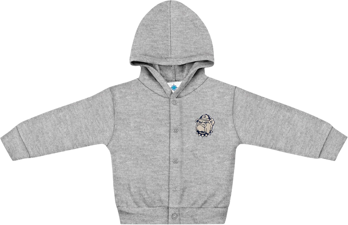 Creative Knitwear College Baby Snap Hooded Jacket - Team Logo, Multiple Colors, for Boys & Girls