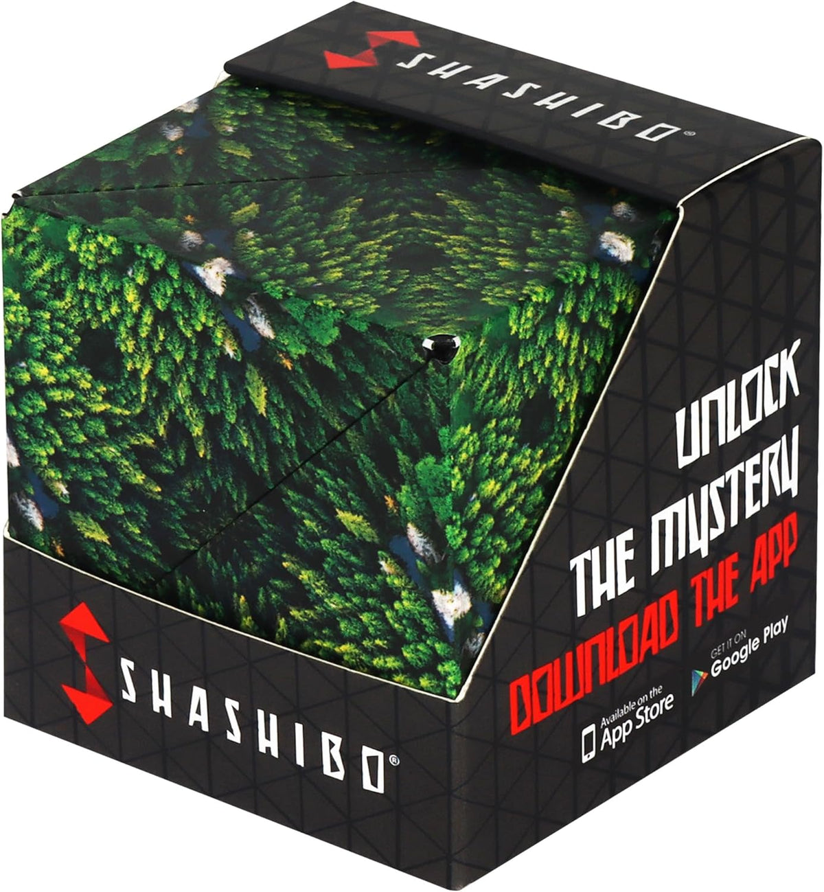 SHASHIBO Shape Shifting Box - Award-Winning, Patented Fidget Cube w/ 36 Rare Earth Magnets