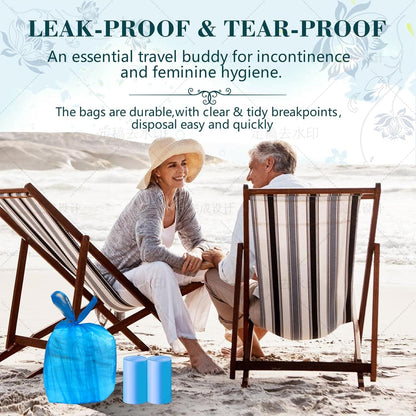 Large Adult Diaper Disposal Bags (18?™’x23?™â€?,96 Pcs, Fresh Scented, Elderly Waste Disposal, Baby