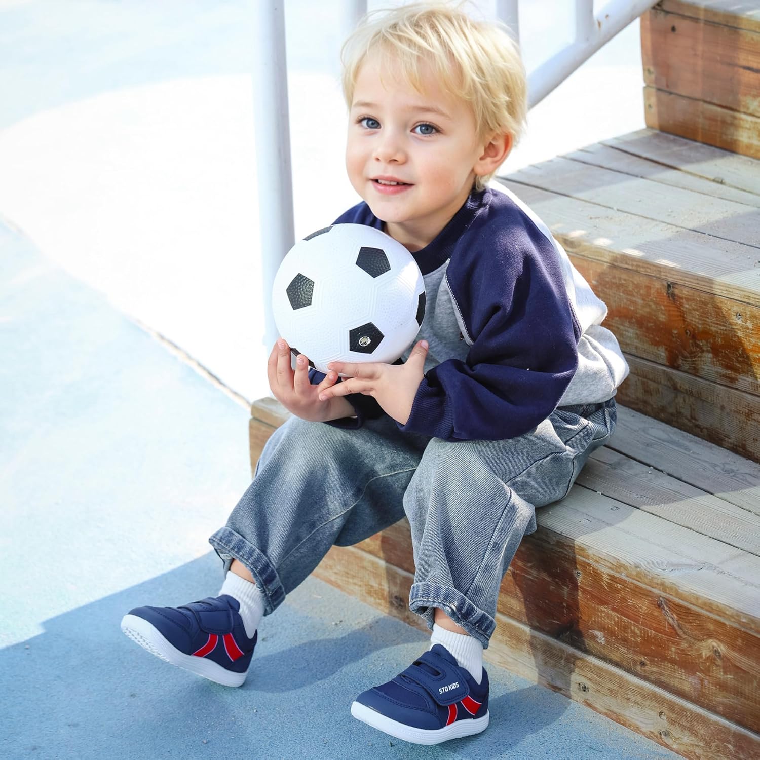 Toddler Wide Toe Box Barefoot Shoes Boys Girls Sneakers Kids Tennis Shoes Preschool Non Slip