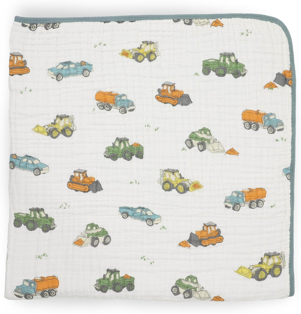 Little Unicorn Original Premium Cotton Quilt | Multi-Layered & Extra-Soft Muslin Fabric |for Babies