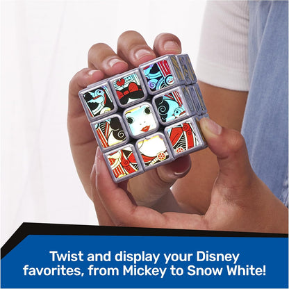 Rubik's Cube, Disney 100th Anniversary Metallic Platinum 3x3 Cube, Fidget Toys Adults, Mickey Mouse