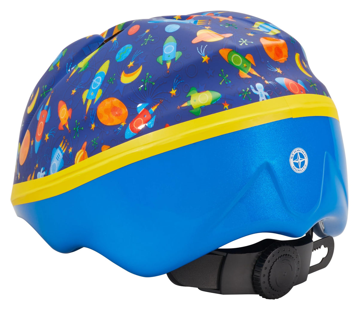 Schwinn Classic Bike Helmet for Kids, Blue Space Design, 44-50 cm Helmet for Kids Ages 1-3, Ultra