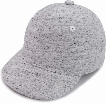 Keepersheep Baby Baseball Cap Infant Sun Hat, Cotton Knit with Soft Brim, Adjustable Soft Newborn