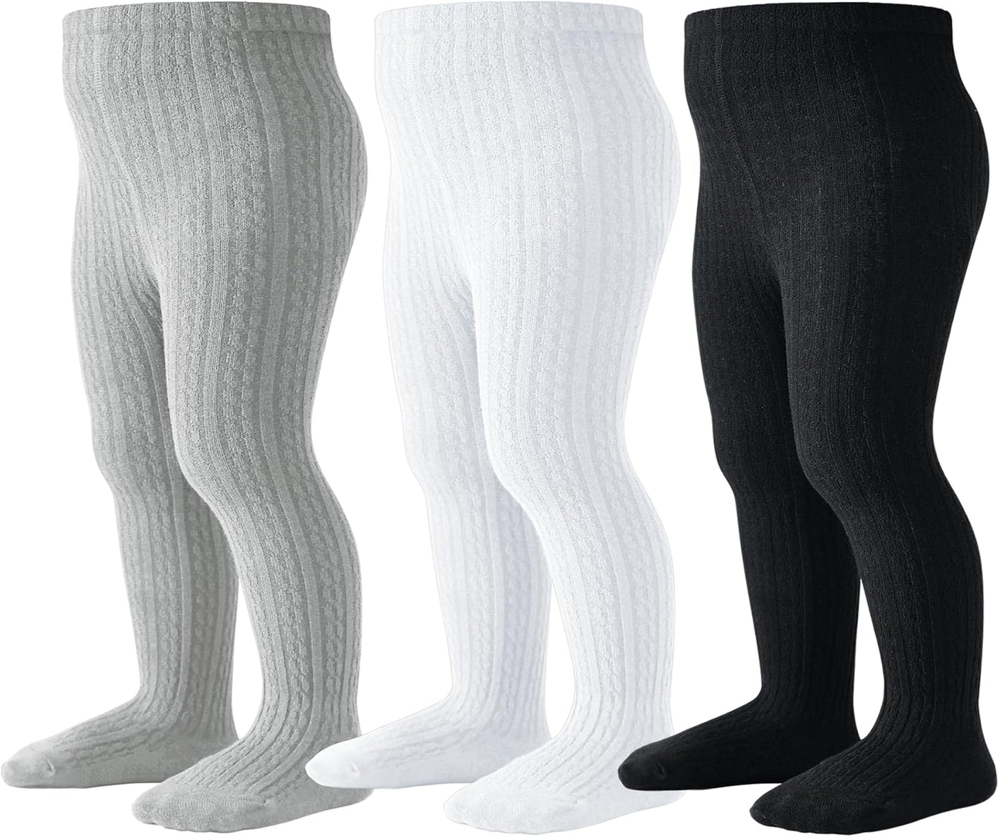 Baby Tights Toddler Stockings Tights Soft Cotton Cable Knit Baby Girl Tight Leggings Newborn Infant
