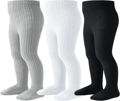 Baby Tights Toddler Stockings Tights Soft Cotton Cable Knit Baby Girl Tight Leggings Newborn Infant