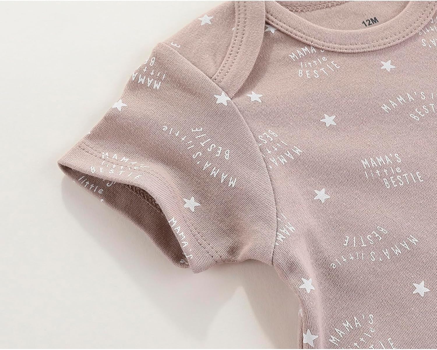 Baby Bodysuit Short Sleeve one-Piece Newborn Baby Clothes for Baby Boy and Girls