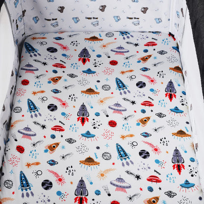 Pack n Play Sheet Stretchy Fitted Portable Mini Crib Sheets Set 3 Pack,Playard Sheets Convertible