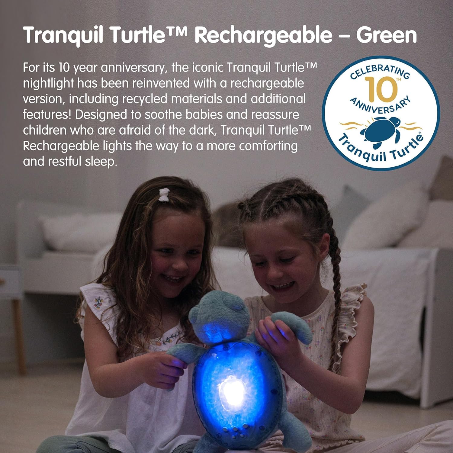 Cloud b Ocean Projector Nightlight with 2 White Noises & 2 Soothing Sounds | Adjustable Settings |