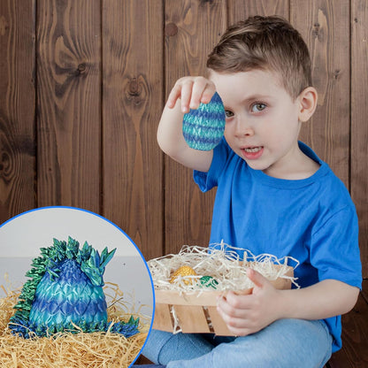 Small Dragon Eggs with Dragon Inside, 3D Printed Surprise Funny Gifts for Kids, Articulated Dragon